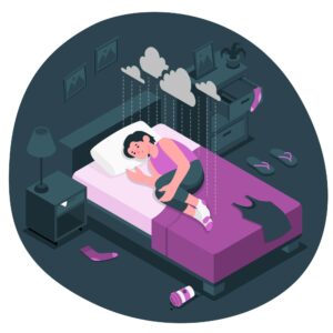 Dificultad para conciliar el sueño o insomnio